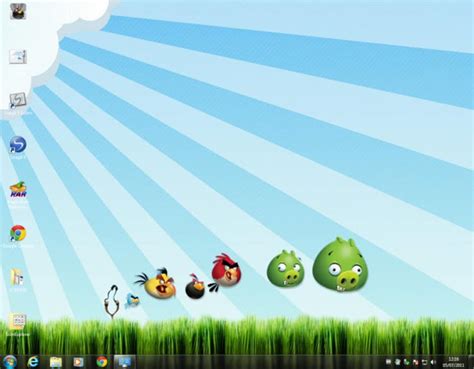 Angry Birds Theme Untuk Windows Unduh