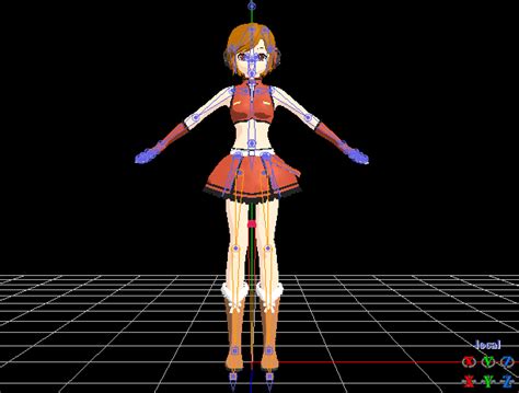 Character Rigging From Mmd Mmd Gesture Library Development The Brief