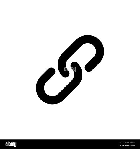 Link Icon Vector Hyperlink Chain Symbol Stock Vector Image And Art Alamy