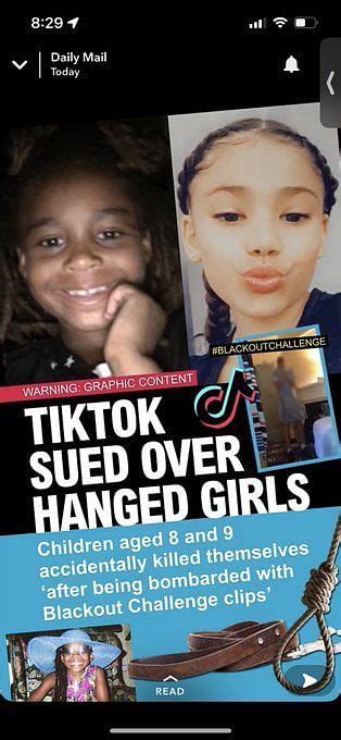 Parents Sue Tiktok After Blackout Challenge Kills Two Girls What Could