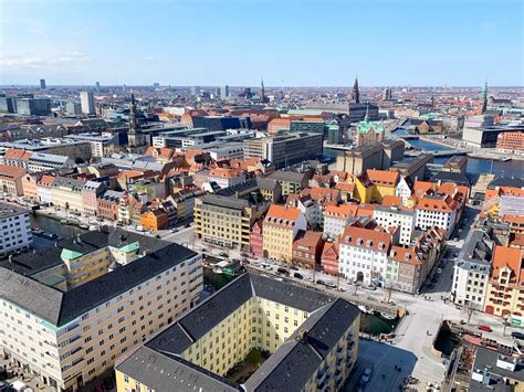 Birds Eye View Of Copenhagen Denmark