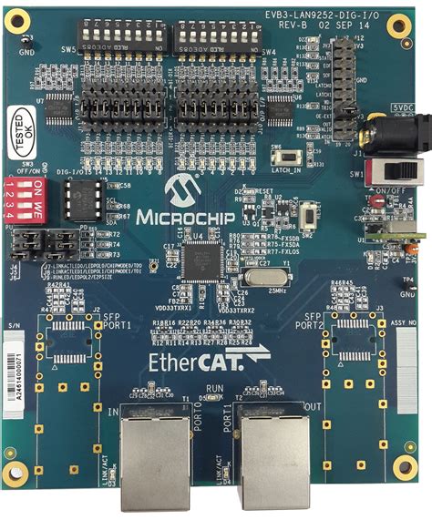 Slave editor edit ethercat slave identity information enter ethercat slave data link layer configuration LAN9252 - EtherCAT Slave controller Evaluation Kit with ...