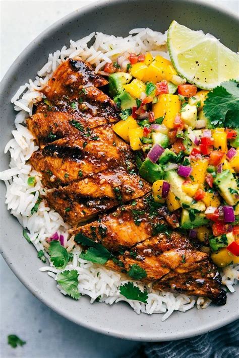 Cooked in a delicious cilantro and lime marinade and served with a mango avocado salsa, this chicken dinner is a real treat! Cilantro-Lime Chicken with a Mango Avocado Salsa | Chelsea ...