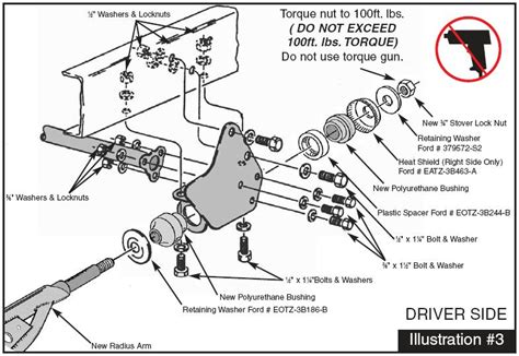 Ford Radius Arm Bushing Diagram