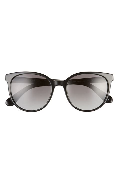 Womens Kate Spade New York Melanies 52mm Polarized Round Sunglasses