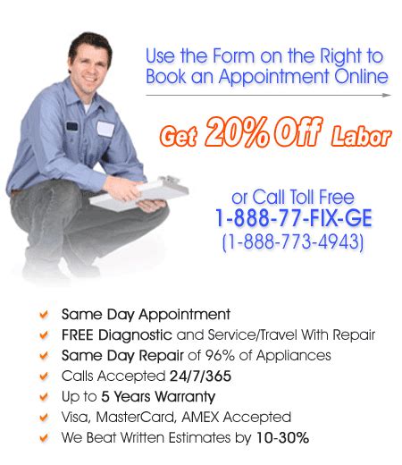 I called their newport beach kitchenaid refrigerator repair location a few hours ago because my refrigerator suddenly. GE Appliance Repair in Orange County, CA | Call Now 1-888 ...