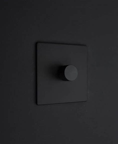 Mia Urbo Design wlacznik swiatla regulowany single-dimmer-black-black ...