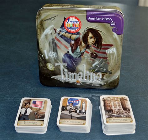 Maybe you would like to learn more about one of these? Timeline: American History card game review