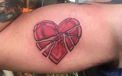 30 Best Broken Heart Tattoos For Men And Women Tattoo Pro