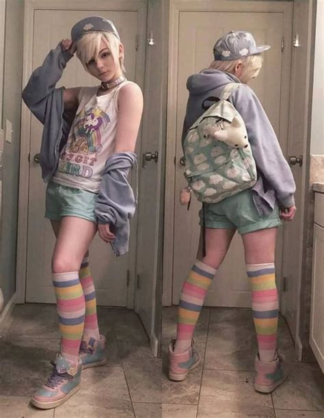 Femboy Pastel Goth Fashion Kawaii Clothes Pastel Fashion