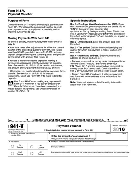 Printable 941 Form 2019 Printabletemplates