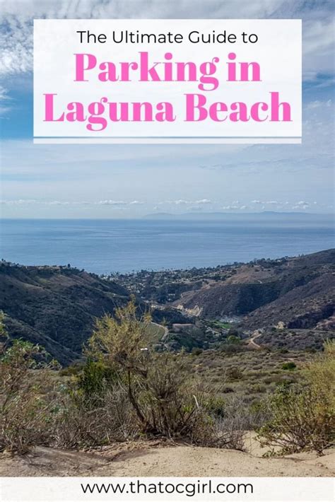 Laguna Beach Parking Guide Where To Park In Laguna Beach That Oc Girl
