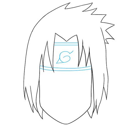 How To Draw Sasuke Uchiha From Naruto Really Easy Drawing Tutorial In