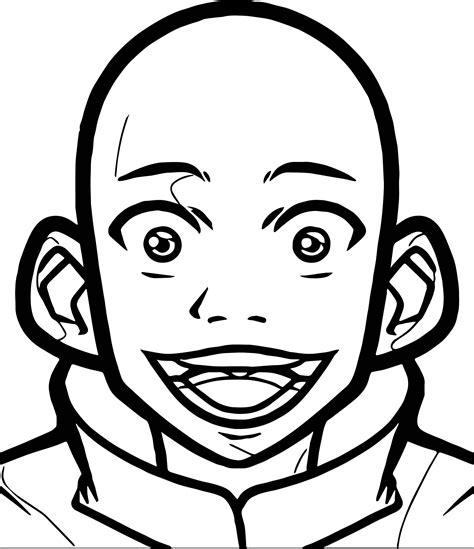 Awesome Ll How To Draw Aang Easy Tutorial Drawing Avatar Aang Coloring