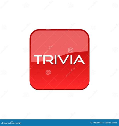 Trivia Icon Logo Or Sign Stock Vector Illustration Of Contest 138258433