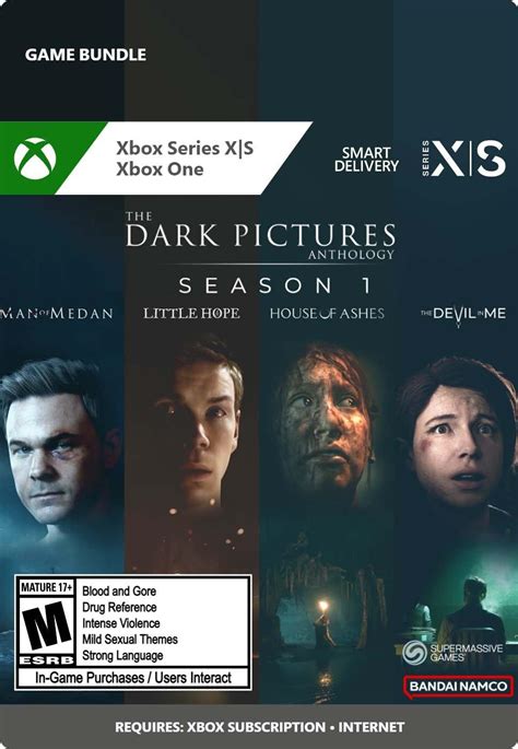 The Dark Pictures Anthology Season One Bundle Xbox Series Xs Xbox