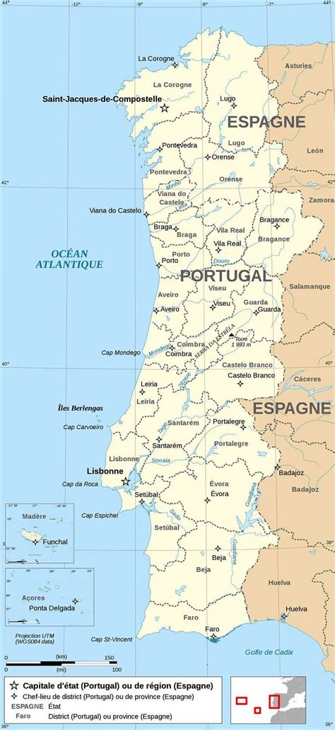 Grande Mapa Ilustrada De Portugal Portugal Europa Mapas Del Mundo