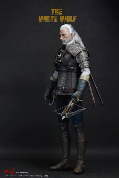 Witcher 3 Wild Hunt Geralt Of Rivia White Wolf Figurky A Sošky