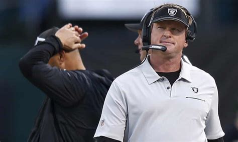 Reported Racist Comment By Raiders Coach Jon Gruden Draws Nfl Rebuke
