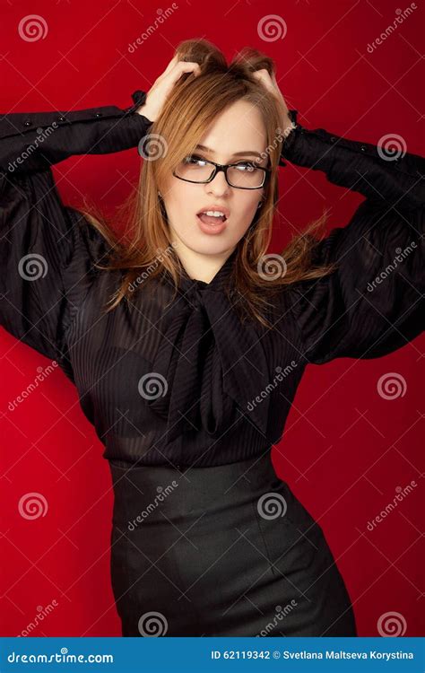 Beautiful Girl Screaming Stock Photo Image Of Sensuality 62119342
