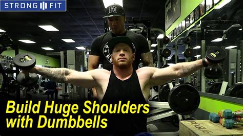 How To Build Shoulders With Front And Side Lateral Dumbbell Raises