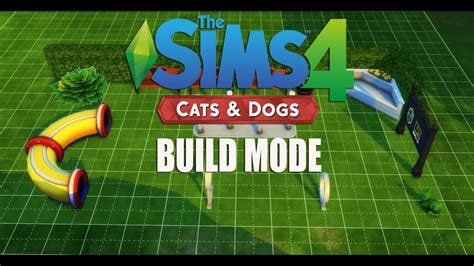 The Sims 4 Cats And Dogs First Impressions Build Mode Objects Youtube