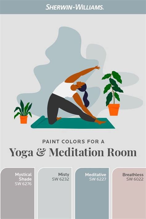 Paint Colors For A Yoga Room Home Yoga Room Yoga Meditation Room Yoga Room