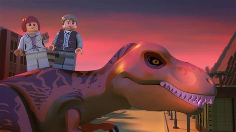 The Indominus Escape Lego Jurassic World Mini Movie Part 5 Youtube