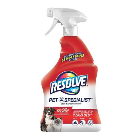 Resolve Pet Specialist Stain And Odor Remover Resolve Us