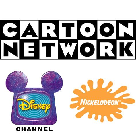 Classic Cartoon Network Disney Channel And Nick By Cyber Caveman On