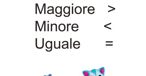 Segno maggiore di, numero unicode per il segno: Simbolo Maggiore Uguale A | 232 maggiore o uguale al ...
