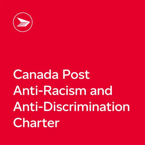 Canada Post On Twitter Canada Post’s New Anti Racism And Anti Discrimination Charter Reflects