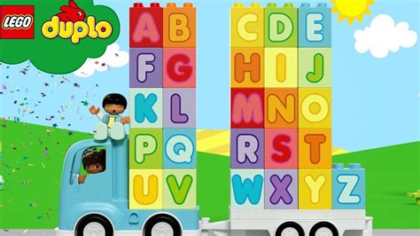 Lego Duplo Alphabet Song Learning For Toddlers Nursery Rhymes