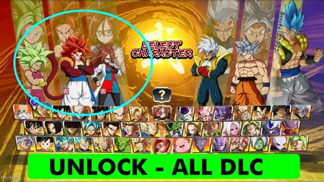 Ps4 Dragon Ball Fighterz Unlock All Dlc Youtube