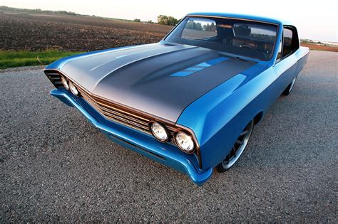 1967 Chevrolet Chevy Chevelle Super Street Pro Touring Blue Usa