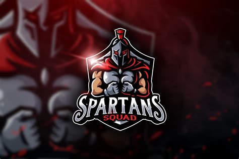749 best team logo images sports logo logos logos design. Spartans Squad-Mascot & Esport Logo ~ Logo Templates ...