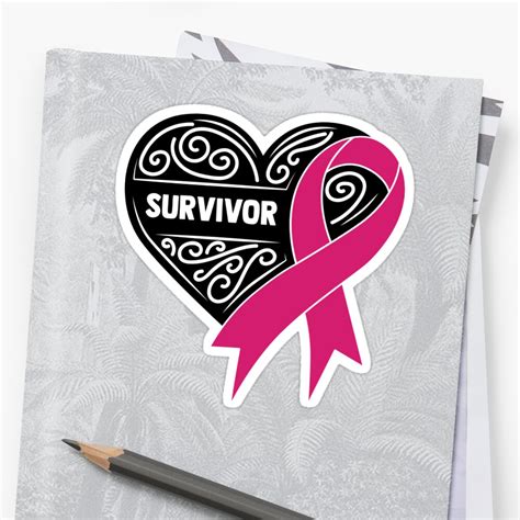 Breast Cancer Survivor Fight Like A Girl Pink Ribbon Awareness