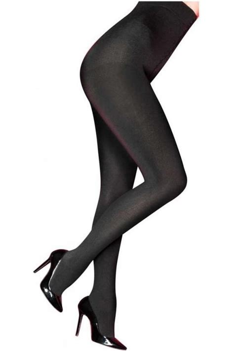 pretty polly 200 denier fleecy opaque plus size tights