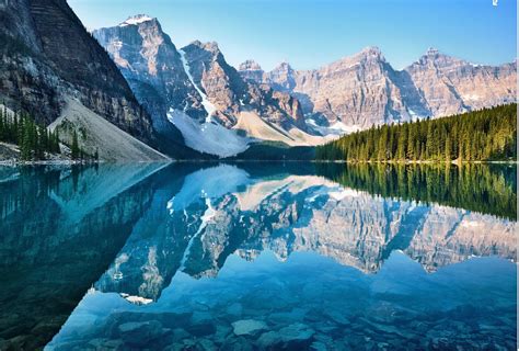 Solve Moraine Lake Banff Alberta Canada Jigsaw Puzzle Online With 54