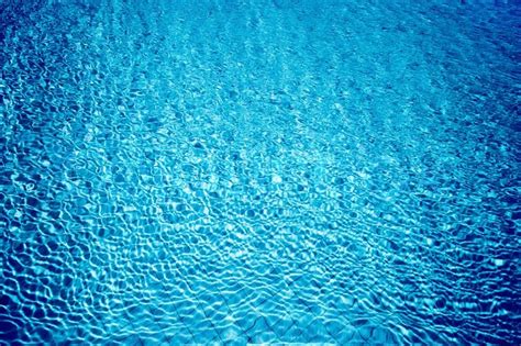 Pool Water Abstract Background Cold Fresh Natural Backdrop Rippled
