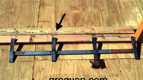 Maybe you would like to learn more about one of these? Wall Framing Layout Tool - Home Building Help - YouTube