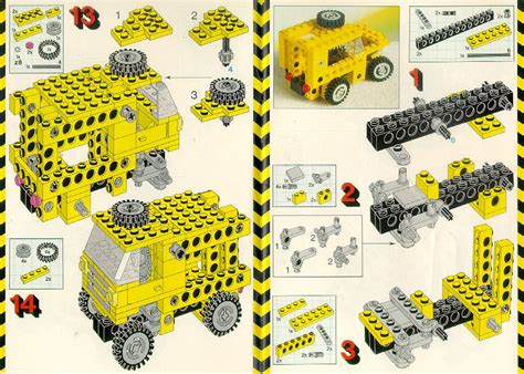 Lego 8020 Universal Building Set Instructions Technic