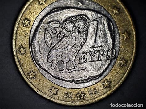 1 Euro Grecia Greece 2002 Circulada Monedas U Comprar Monedas