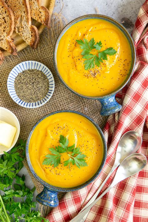 Easy Carrot And Parsnip Soup Fuss Free Flavours