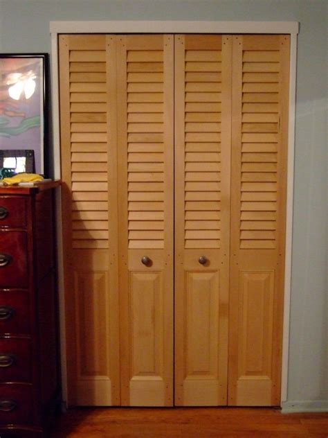 Panellouvered Combination Bifold Closet Doors