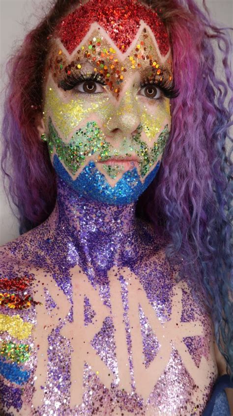 The Best Mardi Gras Glitter Festival Makeup Looks To Sparkle Like A