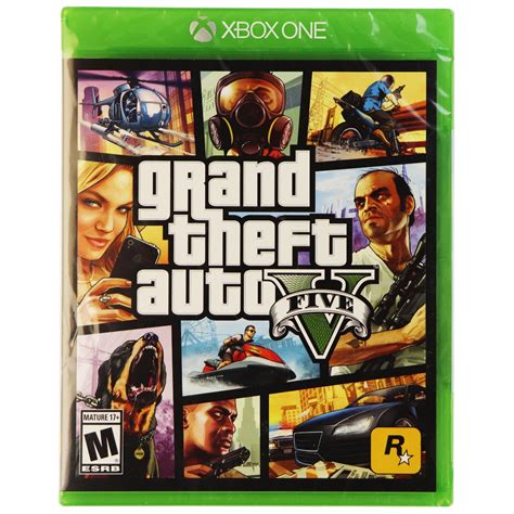 Grand Theft Auto V 5 Video Game For The Xbox One Rated M For Mature