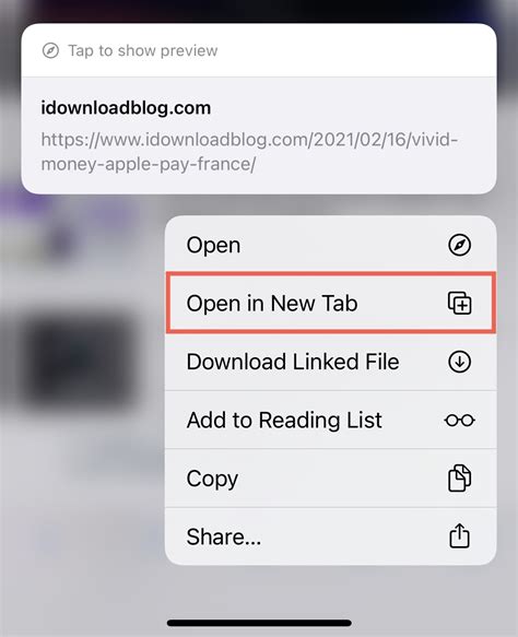 How To Open Safari Links In New Tabs On Iphone Ipad And Mac