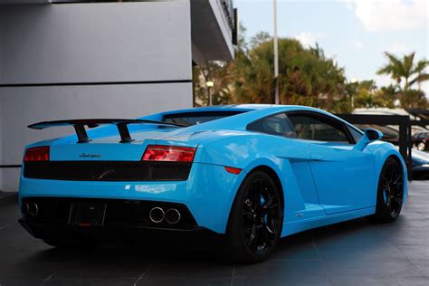 Lamborghini Gallardo Superleggera Baby Blue Looks Great On This Car