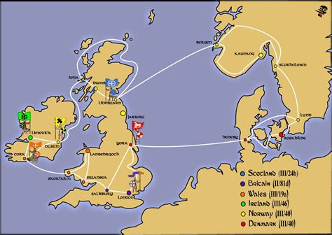 The Vikings Founded A Number Of Cities And Colonies Including Dublin